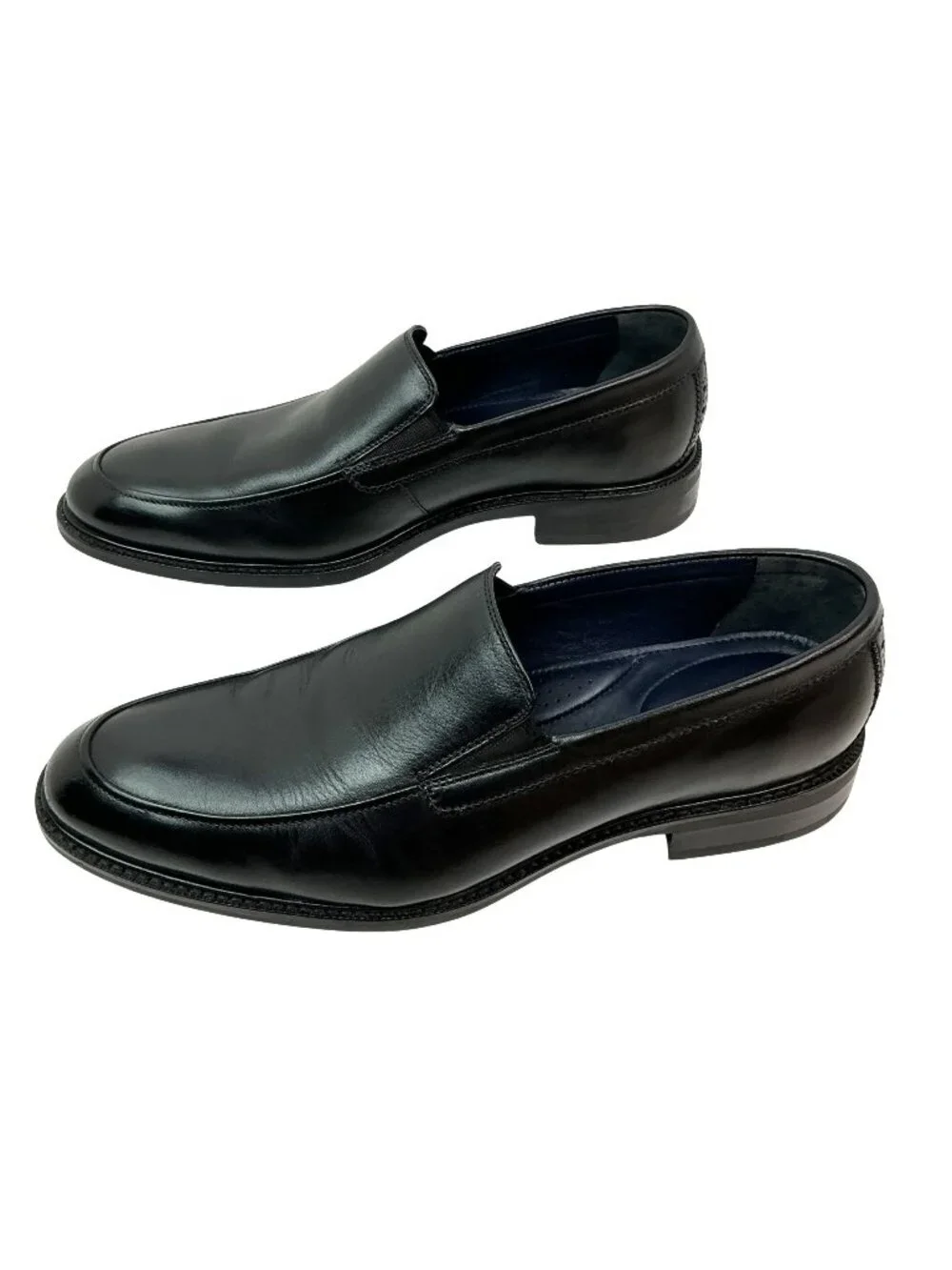Cole Haan Buckland Venetian Loafer Leather Slip-On Dress Shoes Mens 9 M Black C2